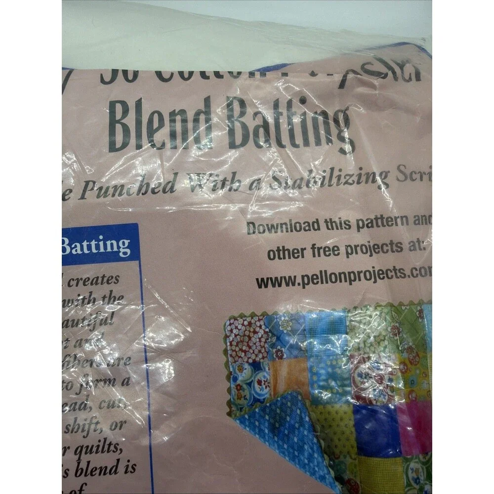 Pellon Cotton/Poly Blend Quilting Batting 81